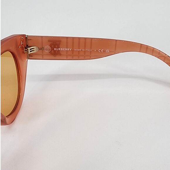 Burberry Meadow Orange Phantos Women's Sunglasses Women’s Size: 47x25x140 - Picture 10 of 13